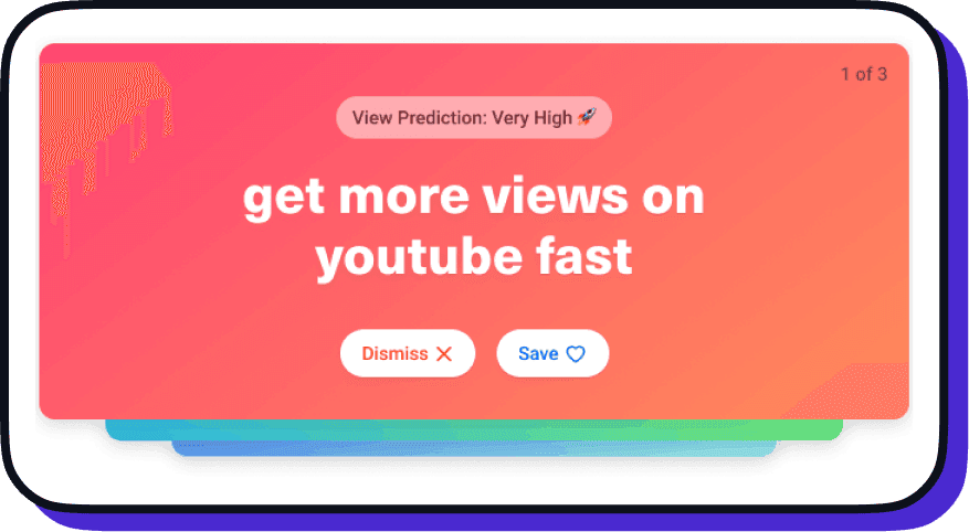 vidIQ’s AI-powered YouTube title generator interface